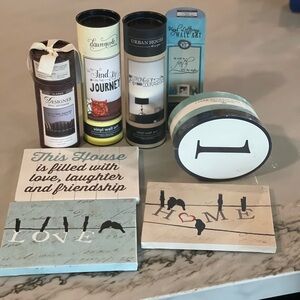 Assorted Vinyl Wall Art Collection